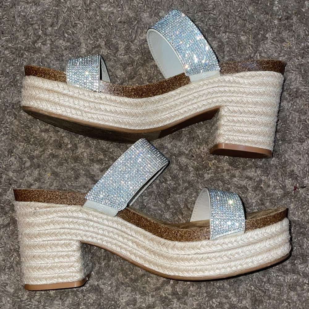 MaddenGirl Womens Emerson Platform Sandals Chunky BlockHeel Espadrille sandals - Picture 6 of 11